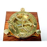 10cm Brass sundial compass fully functional compass nevegation nautical maritime vintage antique compass